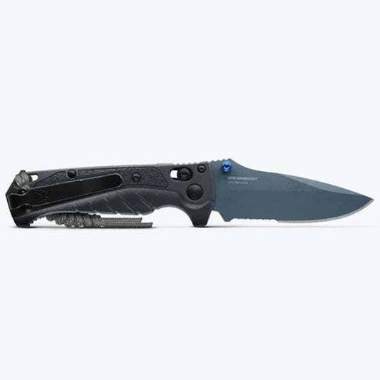 NEW May 2025 - They say don’t mess with a good thing — but you can always refresh the ‘fit. Enter: dark water variant of Benchmade's hard use angler’s folder, the Adira™. Built for all tasks in wet environments www.defenceqstore.com.au