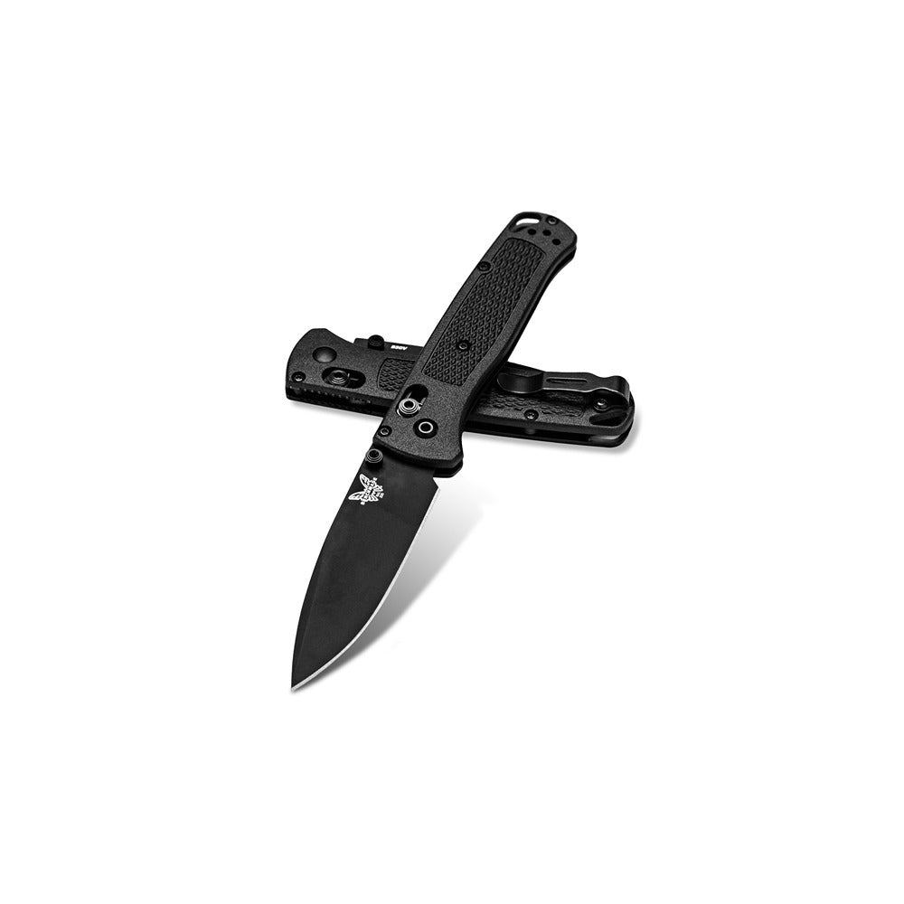 Blacked out from tip to tail, this Bugout® is a favorite amongst customers of all lifestyles. Re-engineered with Benchmade’s CF-Elite™ handle technology, the 535BK-2 weighs in slightly lighter than its predecessors, yet boasts greater rigidity under pressure. Just when you thought the Bugout® couldn’t get any lighter… www.defenceqstore.com.au