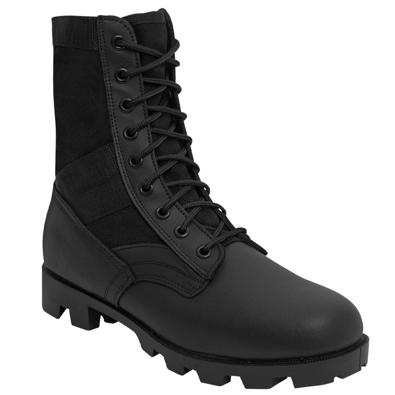 Black Steel Toe Jungle Boot