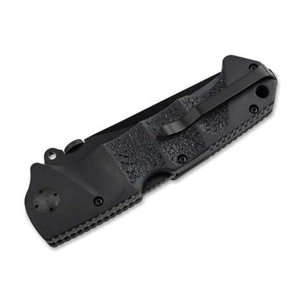 Even the first glance at the Boker Plus RBB reveals that this is a professional tactical knife. After the internationally renowned close combat expert Jim Wagner, had already trained police special operations commandos in Germany several times, Boker developed a tactical pocket knife together with him for use by police, military and security forces. The result is the Jim Wagner Reality-Based Blade. www.defenceqstore.com.au