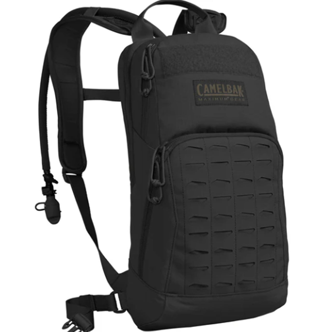 The included, all new 3L Mil Spec Crux Reservoir delivers 25% more water per sip and the new 500D Double-rip Cordura® Fabric ensures lasting durability. Internal essentials organization and the new laser cut Mountain™ MOLLE makes organizing your gear simple and fast. www.defenceqstore.com.au