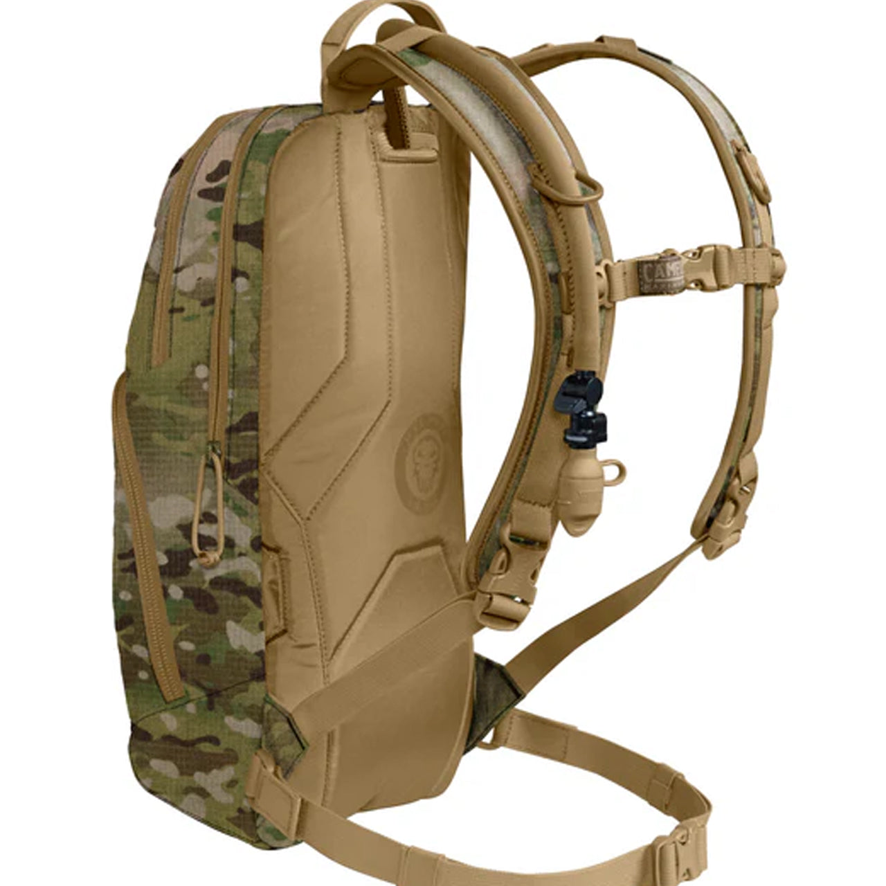 The most efficient way to carry your water and gear just got better. With a narrow gauge, low-profile design that holds over 8L of cargo the MULE is perfect for short, sharp missions. The included, all new 3L Mil Spec Crux Reservoir delivers 25% more water per sip and the new 500D Double-rip Cordura® Fabric ensures lasting durability. Internal essentials organization and the new laser cut Mountain™ MOLLE makes organizing your gear simple and fast. www.defenceqstore.com.au