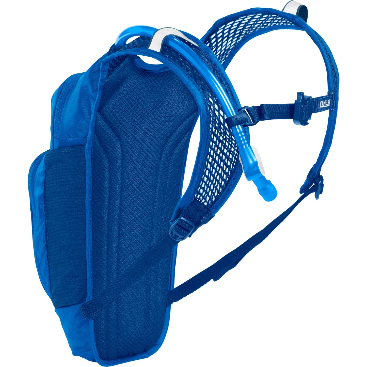 This kids pack has grownup features—1.5L of water, a bike tool organizer pocket, and zippered compartments for layers and essentials— in a package that fits younger explorers. We’ve also added reflective strips and a safety whistle to make kids easy to spot on the trail. www.defenceqstore.com.au back of the pack