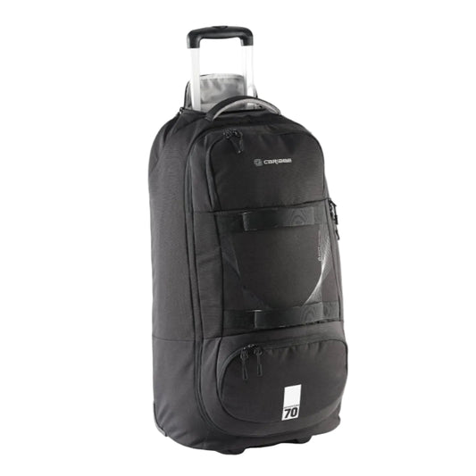 The Caribee Adventure 70 Hybrid Travel Backpack is designed for serious travellers and backpackers seeking versatility, durability, and eco-conscious design. Made from RPET materials crafted from recycled plastic bottles, this lightweight 70L hybrid pack delivers reliable performance while helping reduce your environmental footprint. www.defenceqstore.com.au