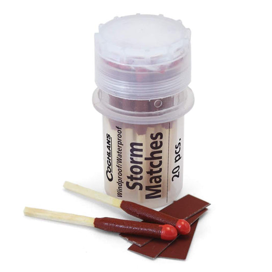 These waterproof and windproof matches burn in heavy rain and even while wet! The matches are developed specifically for the UK Ministry of Defence and are NATO approved. www.defenceqstore.com.au