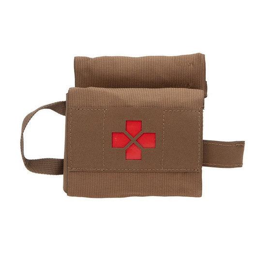 The Compact Enforcers IFAK Pouch Black is a sleek, compact, and adaptable pouch designed to securely hold your essential job-specific first aid supplies. Its slim profile fits comfortably on a belt or can be neatly stashed on a chest rig with limited space. This pouch keeps only the critical medical items close at hand, making it an indispensable part of your gear. www.defenceqstore.com.au