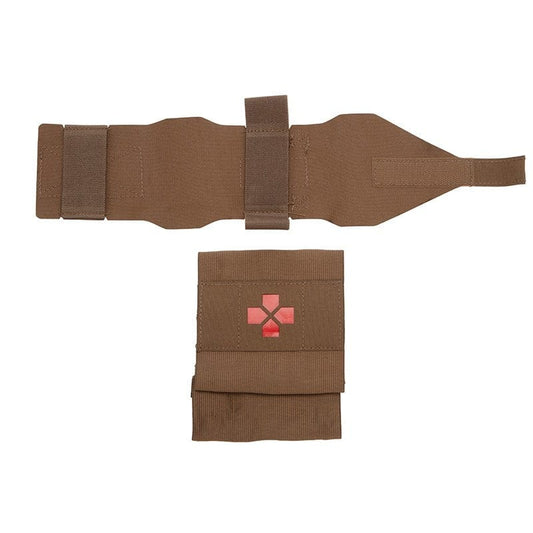 The Compact Enforcers IFAK Pouch Black is a sleek, compact, and adaptable pouch designed to securely hold your essential job-specific first aid supplies. Its slim profile fits comfortably on a belt or can be neatly stashed on a chest rig with limited space. This pouch keeps only the critical medical items close at hand, making it an indispensable part of your gear. www.defenceqstore.com.au