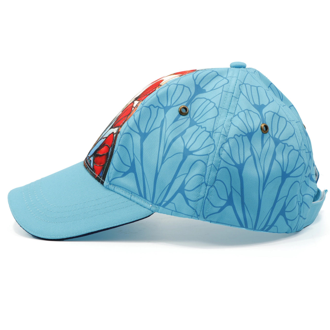 This exquisite panel cap features a seamless front panel displaying a stunning full-colour stained-glass poppy design. The aqua-coloured cap also showcases a subtle line art rendition of the same poppy motif on its remaining panels. Enhanced with deep turquoise piping along the brim, this cap exudes a polished look. With an adjustable hook-and-loop strap, it offers a perfect fit. www.defenceqstore.com.au