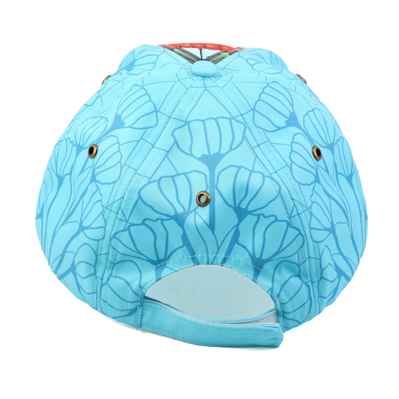 This exquisite panel cap features a seamless front panel displaying a stunning full-colour stained-glass poppy design. The aqua-coloured cap also showcases a subtle line art rendition of the same poppy motif on its remaining panels. Enhanced with deep turquoise piping along the brim, this cap exudes a polished look. With an adjustable hook-and-loop strap, it offers a perfect fit. www.defenceqstore.com.au