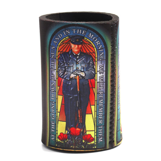 Inspired by the timeless beauty of stained-glass windows, this cooler is a stunning tribute to the Courage, Honour, and Sacrifice of all Australian service men and women, both past and present. www.defenceqstore.com.au
