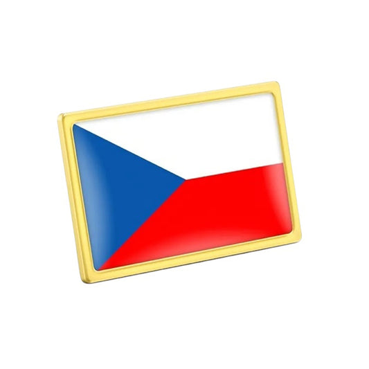 This gold-plated, enamel-filled lapel pin allows you to proudly display the Czech flag while honouring all those who have served or are currently serving in all theatres of war and peacekeeping efforts. Featuring the Czech Flag, it symbolises both national pride and remembrance. www.defenceqstore.com.au