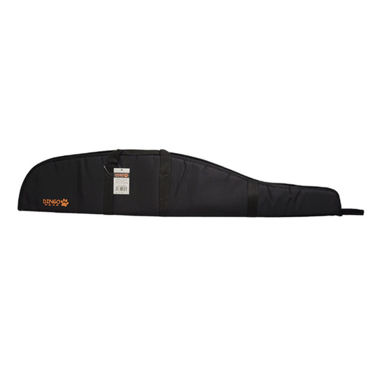 DINGO Gear 50 Inch / 126 cm Slim Line Gun Bag is designed for safety and functionality with an enlarged muzzle cover to fit your rifle with bipod still attached and scope allowance. Also includes handles, shoulder strap and muzzle hanging loop. Manufactured from premium materials and with care this is the perfect bag for you. www.defenceqstore.com.au