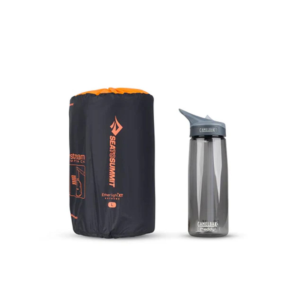 With an R-value over 6, the 10cm thick EtherLightXT Extreme air mat redefines lightweight sleeping comfort for winter adventures around the globe. Sea to Summit's Air Sprung Cells are the reason you will sleep better on this air mat. Each Air Sprung Cell deforms independently and allows the mat to conform to your body shape. www.defenceqstore.com.au