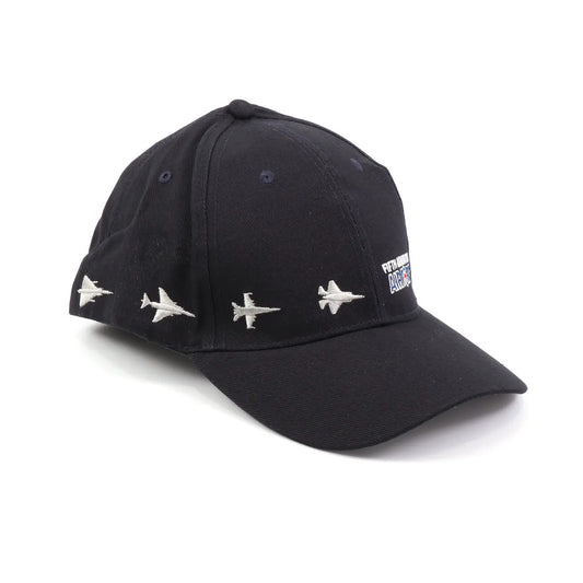 Enthusiasts of high-quality headwear, get ready for the F-35A Embroidery Cotton Cap - a perfect fusion of style and patriotism. Adorned with an embroidered aircraft design and the iconic RAAF logo, this cap boasts a printed underside of the peak showcasing the fierce F-35A fighter jet. www.defenceqstore.com.au
