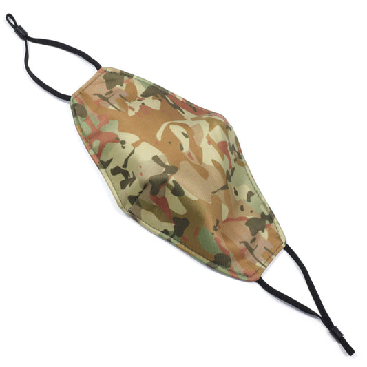 These soft, comfortable, and are manufactured from three layers of fabric. They feature adjustable easy-wear elastic loops, making them convenient and adjust for a comfortable fit. These face masks are designed to protect yourself and your community, while also making a bold statement with their Green Camouflage design. They are ideal for shopping, public transport, or while at work, providing protection from solid particles and droplets. www.defenceqstore.com.au