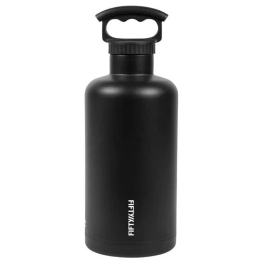 The Fifty Fifty 1.9LT Tank Growler features double-wall vacuum insulation that keeps your drinks hot or cold for hours with confidence. Constructed from lightweight, non-leaching 18/8 food-grade stainless steel, it won’t hold onto flavours or odors. Its innovative insulation also prevents condensation on the outside, keeping the growler dry and comfortable to hold even on warm, sunny days while preserving your beverage’s ideal temperature. www.defenceqstore.com.au