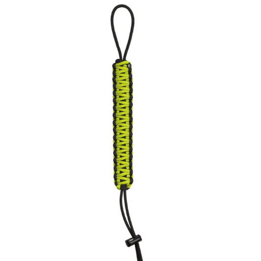 The Fifty Fifty Paracord Bottle Handle in Lime Green is designed to enhance the portability of your favorite Fifty Fifty Bottle by providing a secure and comfortable grip. www.defenceqstore.com.au