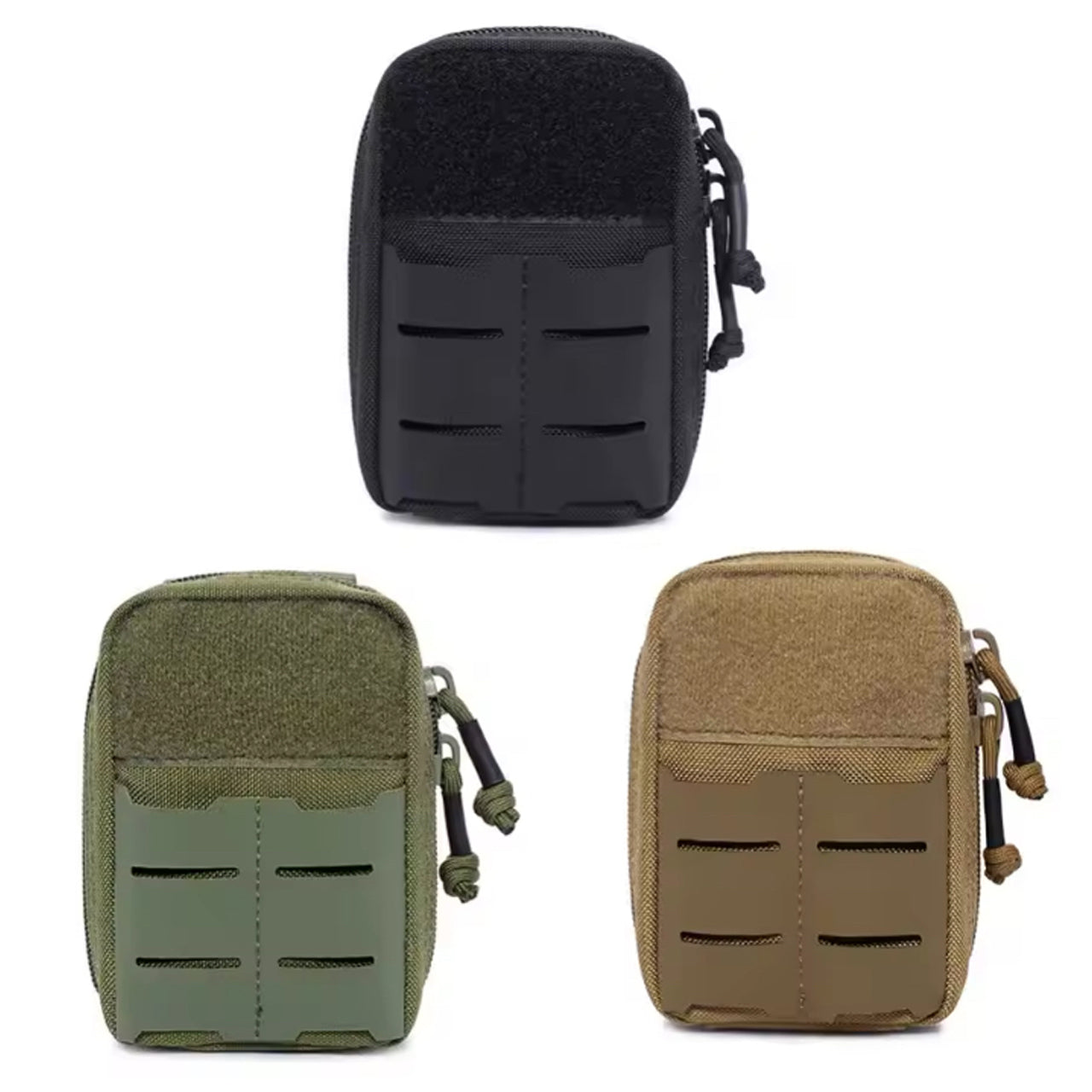The First Aid Pouch Small EDC Carry is a convenient way for cadets and defence to carry your medical supplies out in the field. Keeping all your essentials in the one spot with the option of adding a tourniquet holder to the front, everything will be at your fingertips. MOLLE attachable to your belt, webbing or pack. www.defenceqstore.com.au where cadets shop