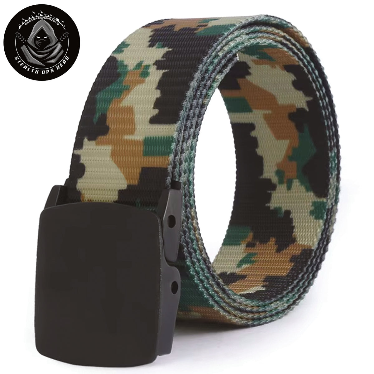 Nothing worse than having to take your belt off at the airport, this belt is the solution as it has no metal in it's design and is very solid and sturdy. This is also a good belt for out in the field as it sits really tight when done up unlike other non clipped belts that can lengthen when worn over time. www.defenceqstore.com.au