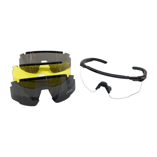 Shooting Glasses are essential for Eye Protection on the range, hunting or cleaning. Shooting Glasses also provide shooters an edge to improve accuracy by assisting with light management and creating target contrast. www.defenceqstore.com.au