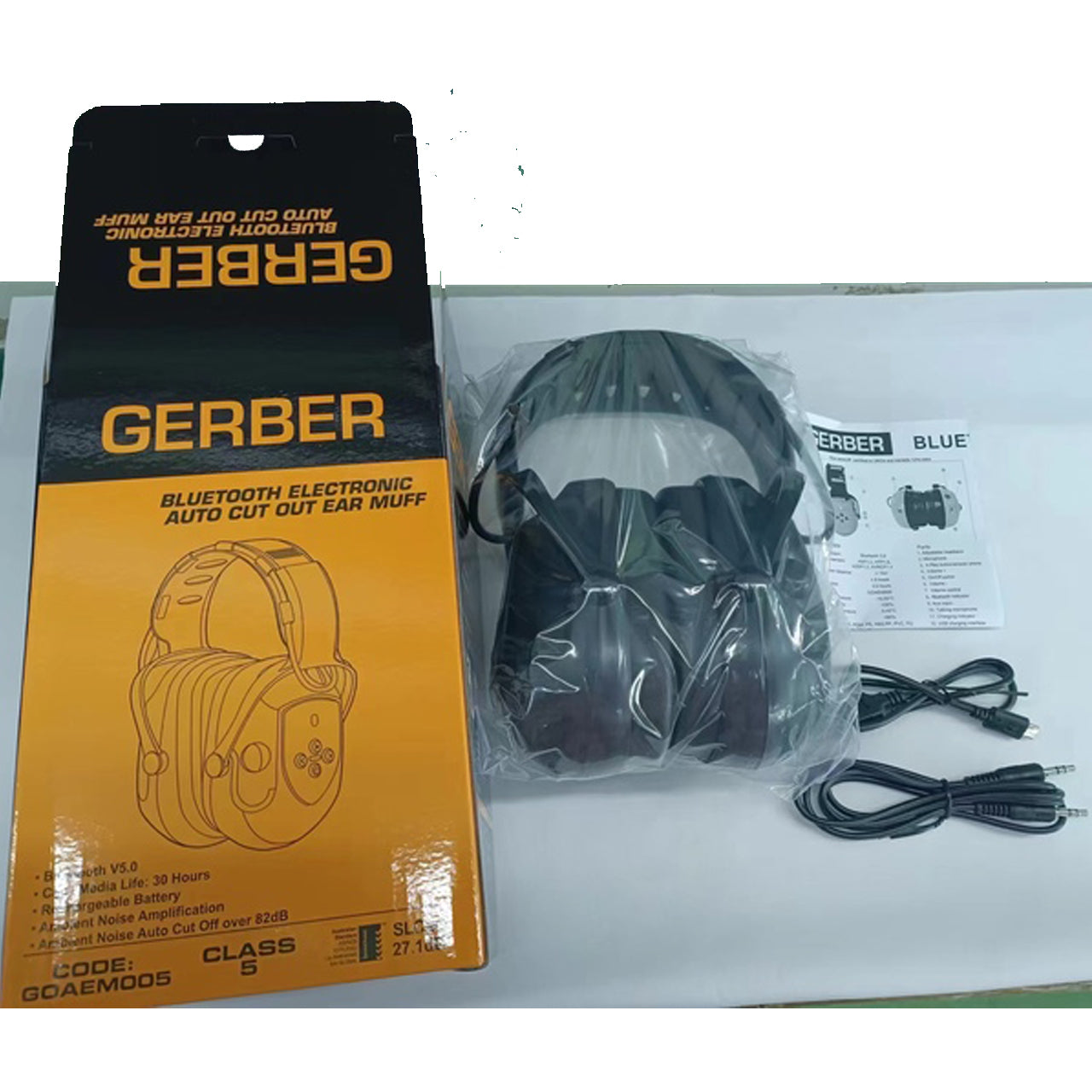 Get everything covered up 1 pair of earmuff hearing protection. Electronic Ear Muffs for ambient noise amplification up to 5x, automatic amplification when noise detected above 82dB. Bluetooth V5.0 connectivity to connect mobile or media device for listening or calls wire free. www.defenceqstore.com.au