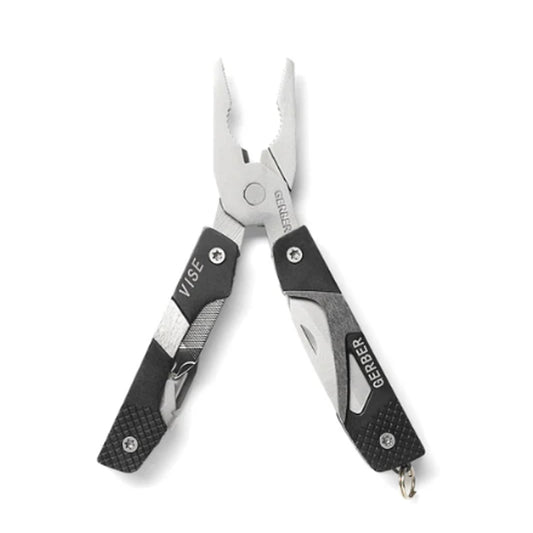 This handy pocket tool is small in size, not in function. With a convenient butterfly open design and 8 useful components, this keychain ready mini tool is never too far out of reach. www.defenceqstore.com.au