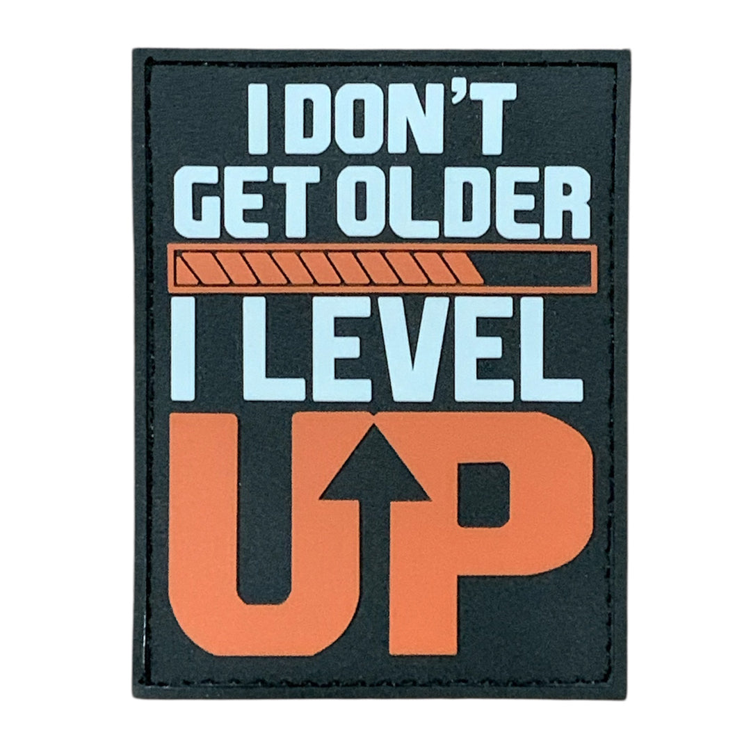 Unleash your creativity with the I Level Up PVC Morale Patch Velcro Backed! Measuring 6x8cm and featuring a beautifully moulded design and secure hook backing, this patch is a must-have for any collector. www.defenceqstore.com.au
