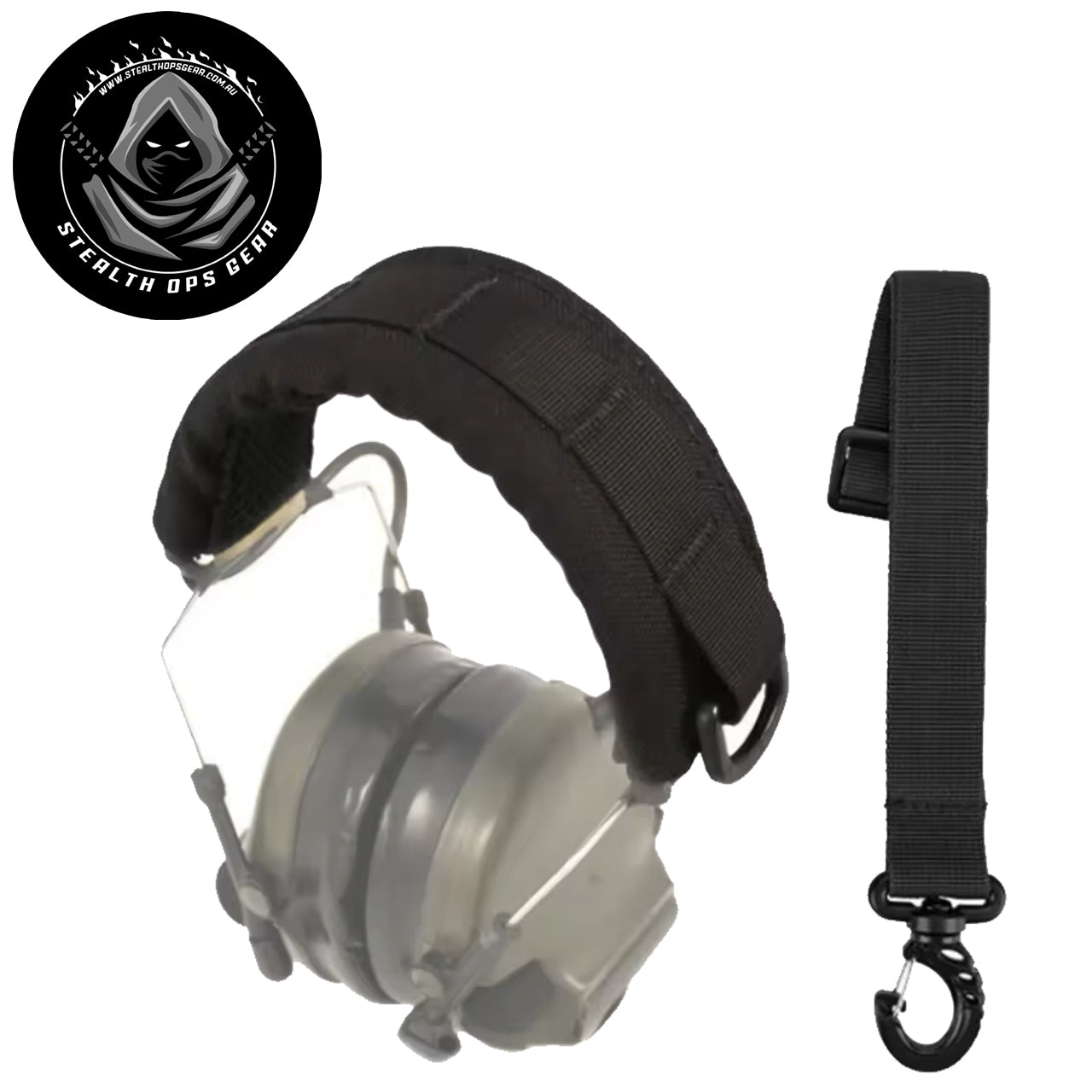The Stealth Ops Gear Hearing Protection Comforter is a must-have for any tactical gear collection. Its innovative modular design allows for easy attachment and detachment of components, giving you the freedom to create a personalized and efficient setup. Take your gear to the next level with Stealth Ops Gear! www.defenceqstore.com.au