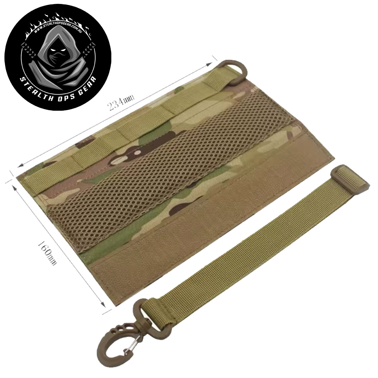 The Stealth Ops Gear Hearing Protection Comforter is a must-have for any tactical gear collection. Its innovative modular design allows for easy attachment and detachment of components, giving you the freedom to create a personalized and efficient setup. Take your gear to the next level with Stealth Ops Gear! www.defenceqstore.com.au