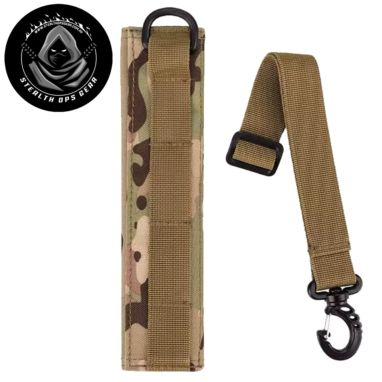 The Stealth Ops Gear Hearing Protection Comforter is a must-have for any tactical gear collection. Its innovative modular design allows for easy attachment and detachment of components, giving you the freedom to create a personalized and efficient setup. Take your gear to the next level with Stealth Ops Gear! www.defenceqstore.com.au