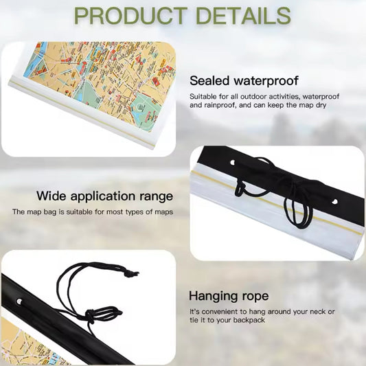 This incredible Waterproof Map Case by Stealth Ops Gear boasts a durable PVC material and features a reliable zipper closure to protect your maps from water damage. With a clear design and a generous size of 30.8x26.8cm, you'll be able to keep your maps safe and dry on any adventure! www.defenceqstore.com.au