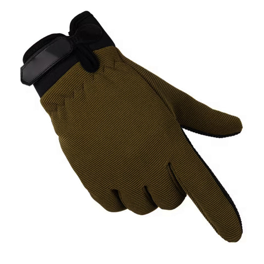 Unlike normal gloves, the tactical fingerless has more flexibility and stretch. These are a one size fits most and are sized small to large for adjustments. www.defenceqstore.com.au