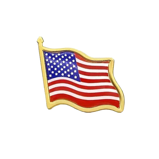 This gold-plated, enamel-filled lapel pin allows you to proudly display the USA flag while honouring all those who have served or are currently serving in all theatres of war and peacekeeping efforts. This lapel is great for supporting our allies. www.defenceqstore.com.au