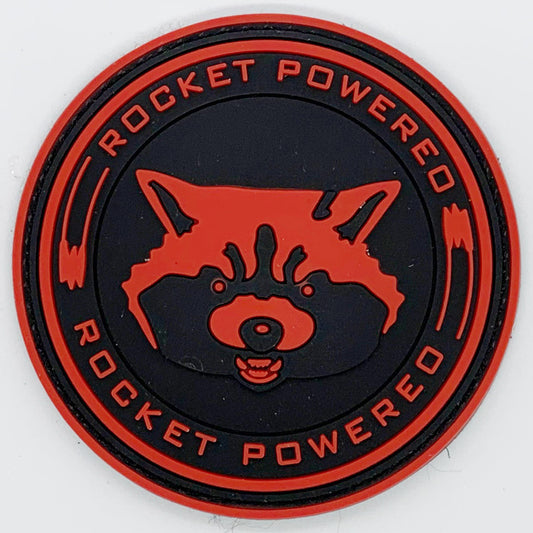 Rocket Powered PVC Velcro Backed Patch Badge. Great for attaching to your field gear, jackets, shirts, pants, jeans, hats or even create your own patch board. www.defenceqstore.com.au