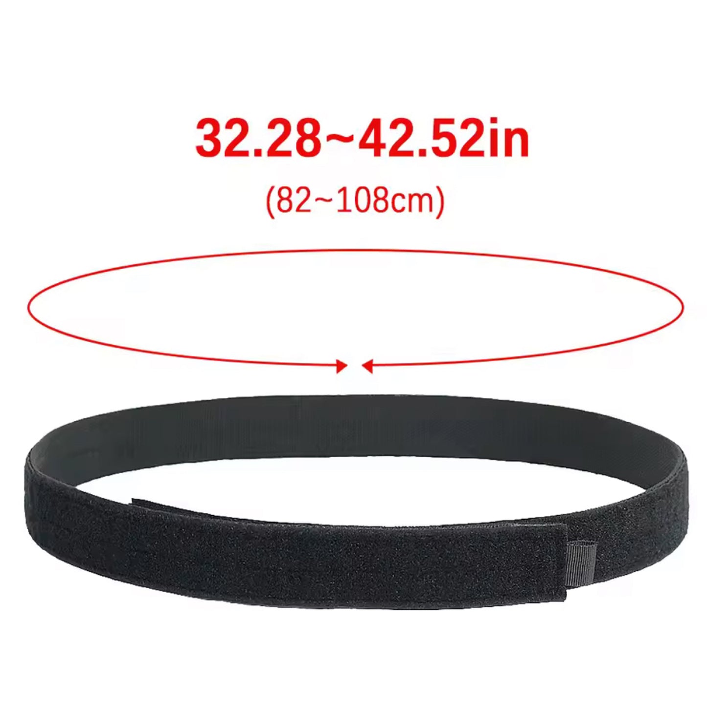 The Stealth Ops Gear Inner Belt Coyote boasts a thick, durable inner layer of nylon webbing that provides unbeatable support for your outer duty belt. With a waist coverage of 82-108cm and a full length of 118cm, this belt offers the perfect fit and support for all your needs. www.defenceqstore.com.au sizing