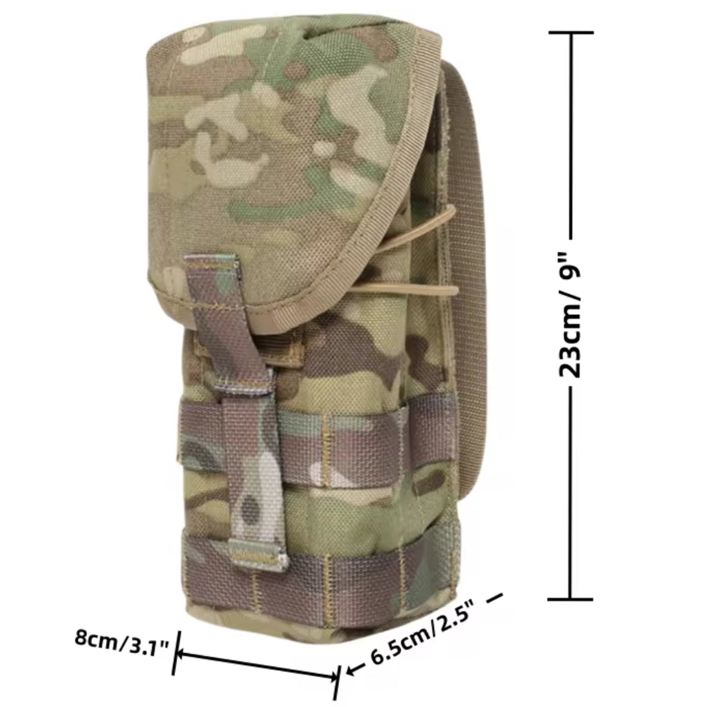 5.56/7.62mm Heavy Duty Double Magazine Pouch Multicam