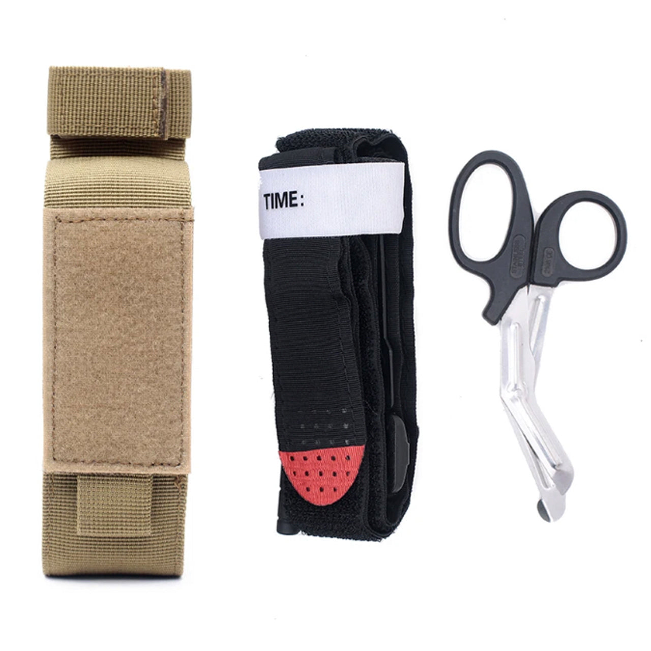 Secure your CAT7-Tourniquet and shears with this MOLLE system pouch! A hook-and-loop fastener ensures that you’ll have rapid access to your essential medical supplies in the heat of the moment. www.defenceqstore.com.au