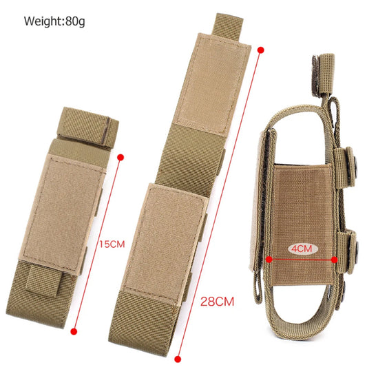 Secure your CAT7-Tourniquet and shears with this MOLLE system pouch! A hook-and-loop fastener ensures that you’ll have rapid access to your essential medical supplies in the heat of the moment. www.defenceqstore.com.au