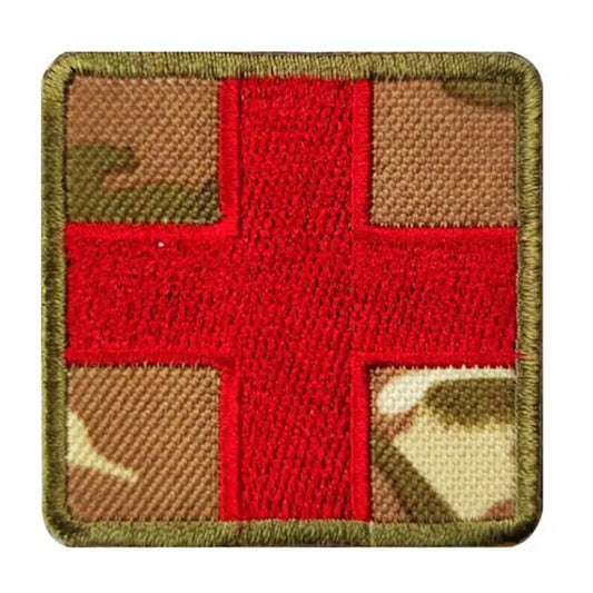 Experience the dependability of Medical Patch First Aid's Multicam Hook & Loop Patch! This 5x5cm attachable patch ensures effortless fastening to bags and equipment, providing you with the reassurance you deserve! www.defenceqstore.com.au