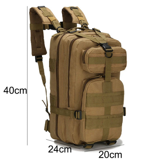 Discover the boundless capacity of the Tactical Daypack 30LT! Boasting 4 generous compartments and a MOLLE grid for expanding with pouches and gear, this pack measures in at an impressive 40x24x20cm! www.defenceqstore.com.au measurements of the pack