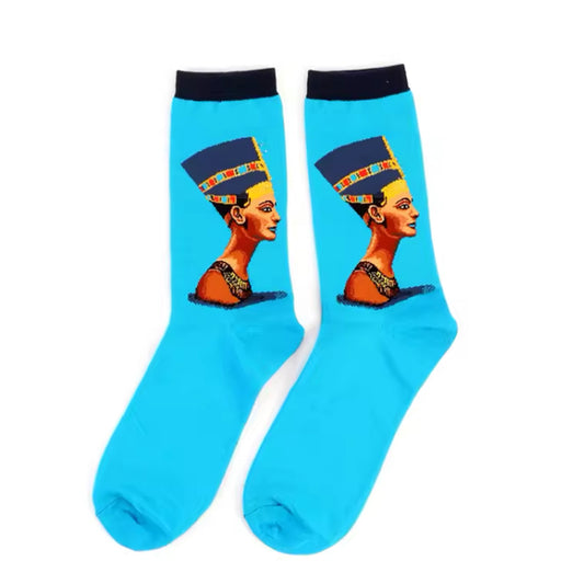 Step out in style and make a statement with our Egyptian Blue Socks - available in size EUR 36-43. Crafted from polyester and cotton, these socks not only offer supreme comfort but also boast a beautiful and vibrant design. The perfect gift for someone special or a treat for yourself, order your pair now! www.defenceqstore.com.au