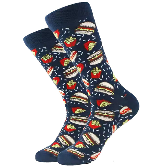 Step out in style and make a statement with our Burger & Fries Socks - available in size EUR 35-44. Crafted from polyester and cotton, these socks not only offer supreme comfort but also boast a beautiful and vibrant design. The perfect gift for someone special or a treat for yourself, order your pair now! www.defenceqstore.com.au