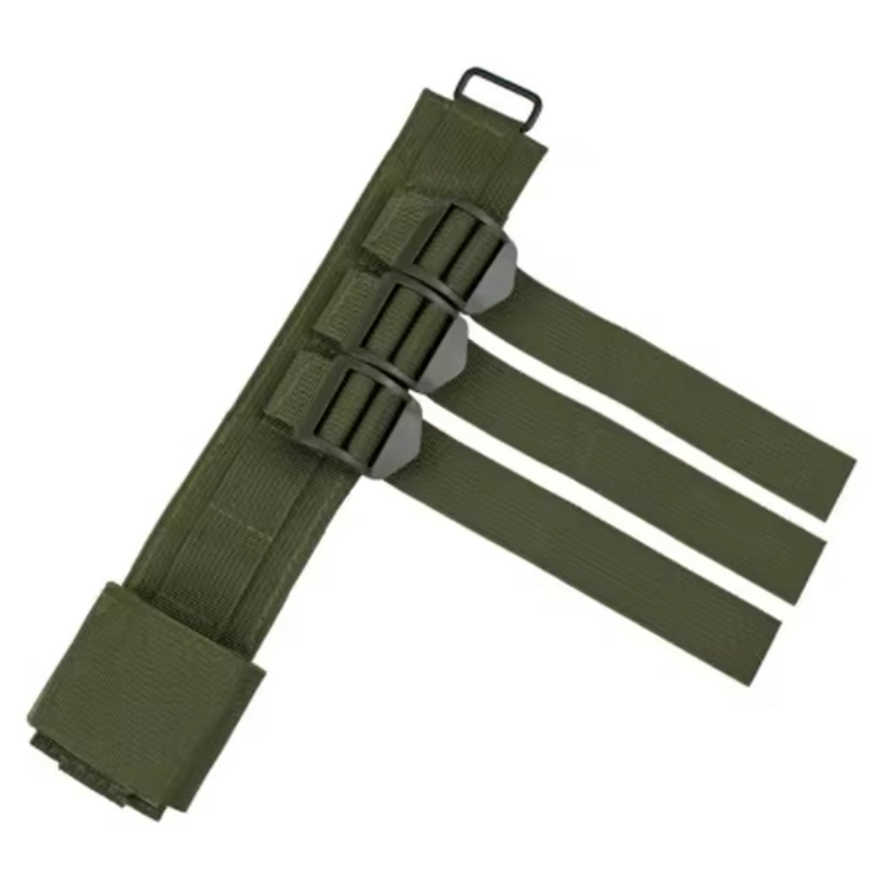 Elevate your backpack's functionality with our knife MOLLE attachment, designed to securely attach larger knives with scabbards. A must-have for any survival gear, this attachment measures 26cm long and can accommodate the majority of larger knives. www.defenceqstore.com.au