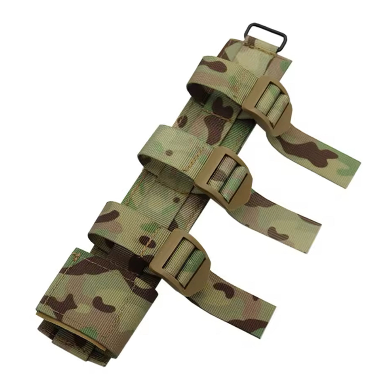 Elevate your backpack's functionality with our knife MOLLE attachment, designed to securely attach larger knives with scabbards. A must-have for any survival gear, this attachment measures 26cm long and can accommodate the majority of larger knives. www.defenceqstore.com.au