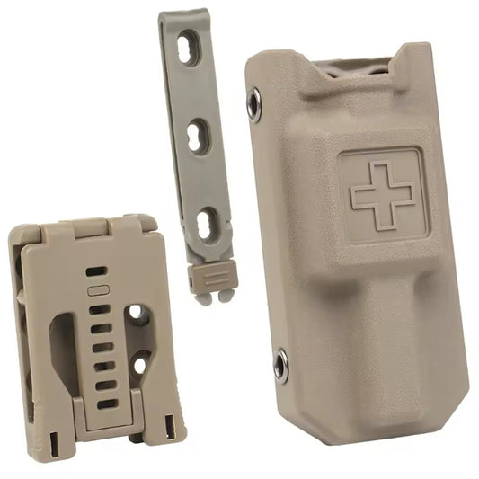 Great edition to your combat equipment or law enforcement gear, this tourniquet hard case is a fast way to deploy your tourniquet in an emergency situation. Cadets can attach this to their field gear and is a great learning tool for life skills. www.defenceqstore.com.au