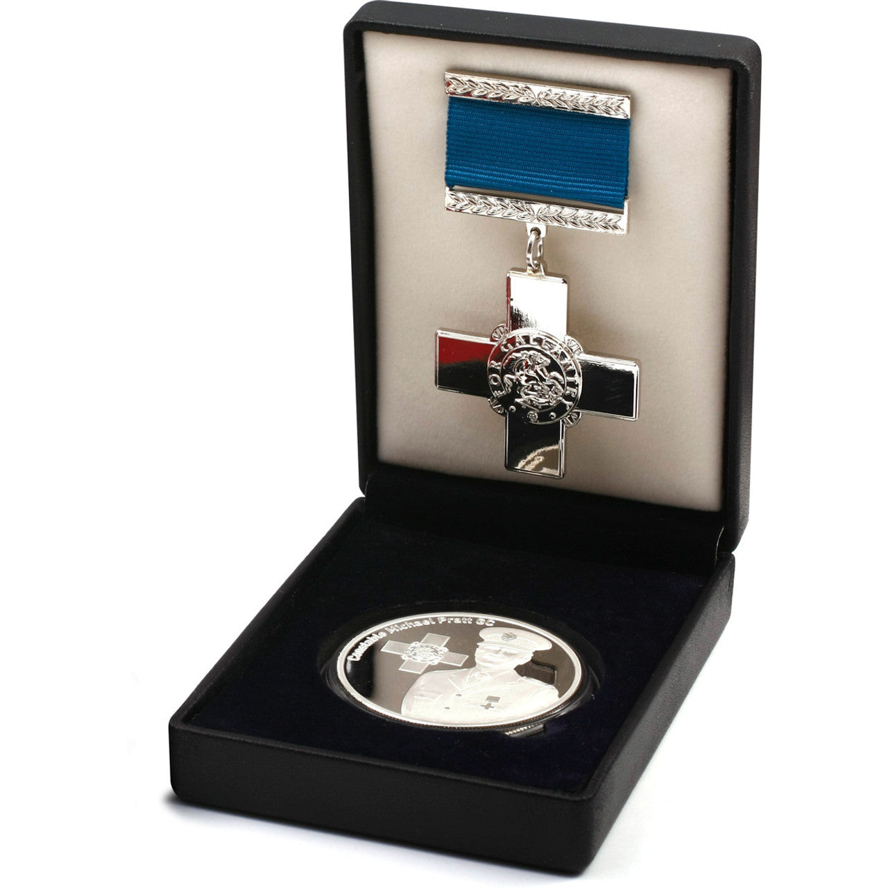 Introducing "In the Service of Others: For Valour and Gallantry" Limited Edition Medallion, a remarkable collection that brings together Australia's four living Victoria Cross and sole surviving George Cross recipients. This once in a lifetime collection is the world's first release of a medallion series to include the images of the living recipients, making it a must-have for anyone interested in military history. www.defenceqstore.com.au