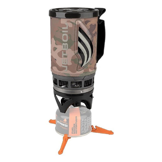 Flash adds more enjoyment to your favorite outdoor adventure.  Like all of Jetboils innovative systems, Flash is an all-in-one design, combining burner and cooking vessel in one compact unit. Everything you need is stacked and stored inside the 1.0 liter cooking cup. www.defenceqstore.com.au