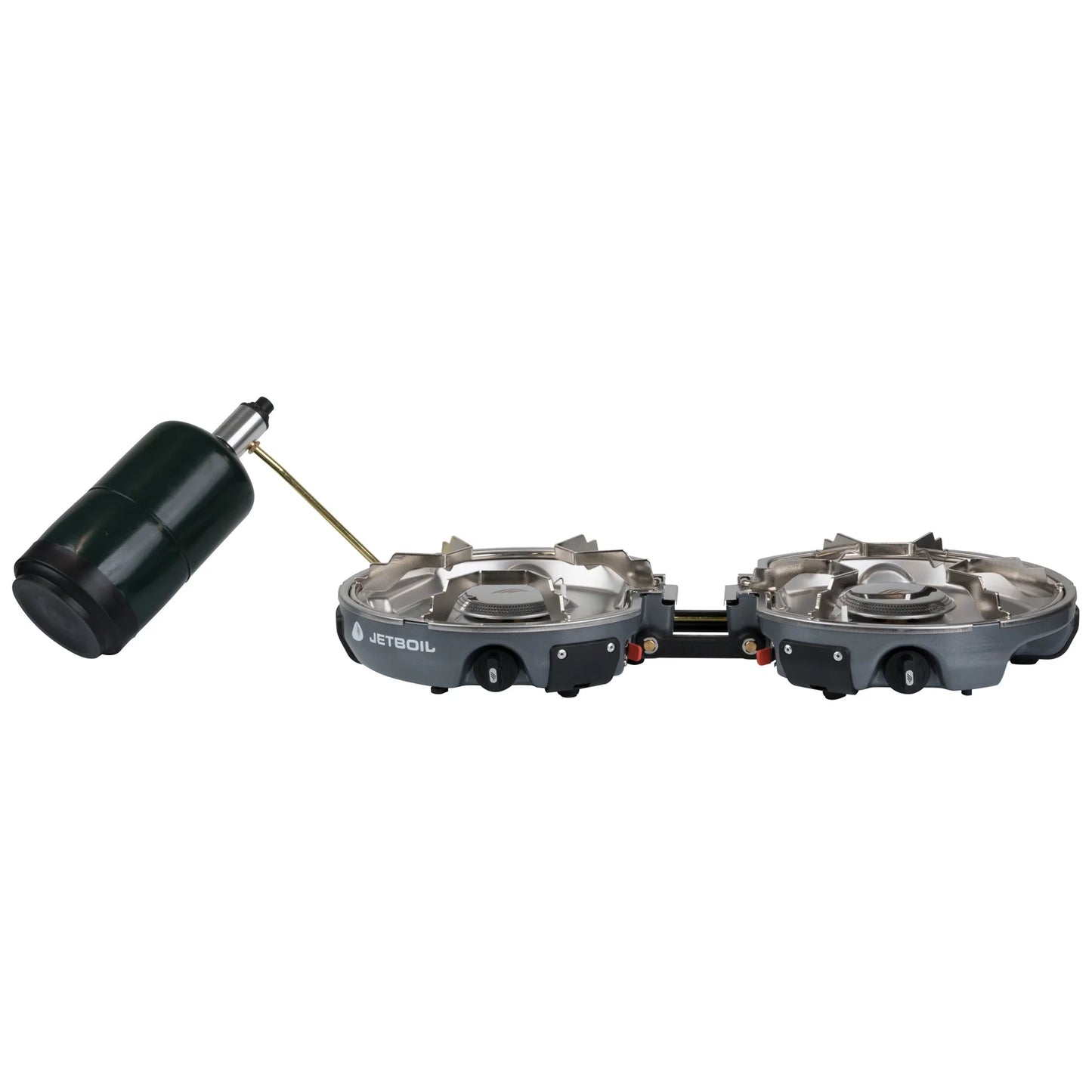 Turn your outback cooking fantasies into reality with the ultra-compact Genesis dual-burner cook stove. A beastly 10,000 BTU heating system boils water in just over three minutes. www.defenceqstore.com.au