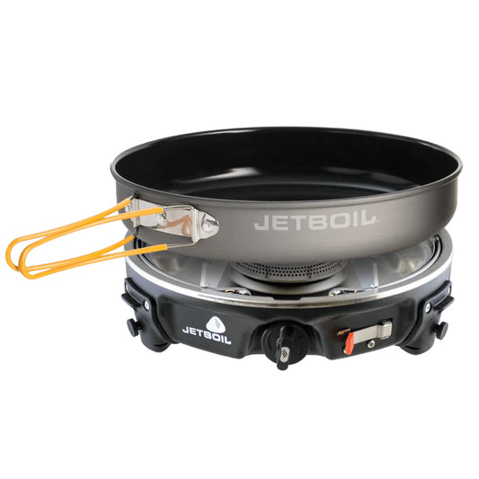 Upgrade your outback repertoire with the HalfGen! A beastly 10,000 BTU heating system boils water in just over three minutes. Jetboil's proprietary regulator technology offers incremental heat adjustments from light simmer to full boil. www.defenceqstore.com.au