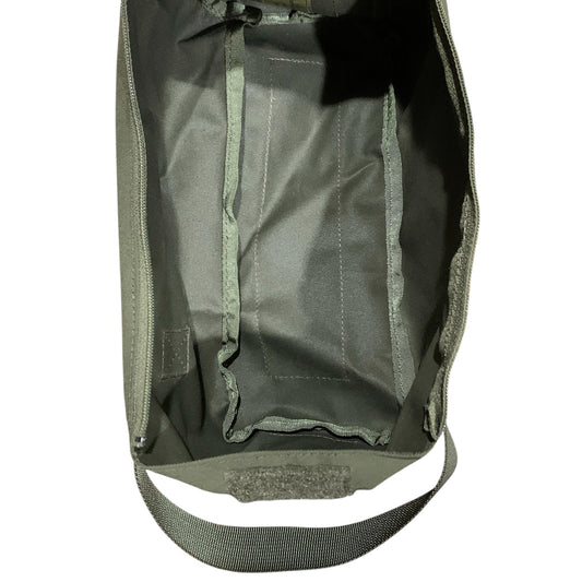 The Kilo Medic compartment pouch is designed to keep your medical supplies/gear organised and readily accessible in your pack when treating a patient. The pouch has centre Velcro hook strip on the rear to attach to a Velcro loop surface providing further modularity and customisation of your equipment for each mission. The pouch itself can hold various supplies such as IV access, airway or extra bandages and tourniquets. The pouch will collapse down to reduce bulk when empty. www.defenceqstore.com.au